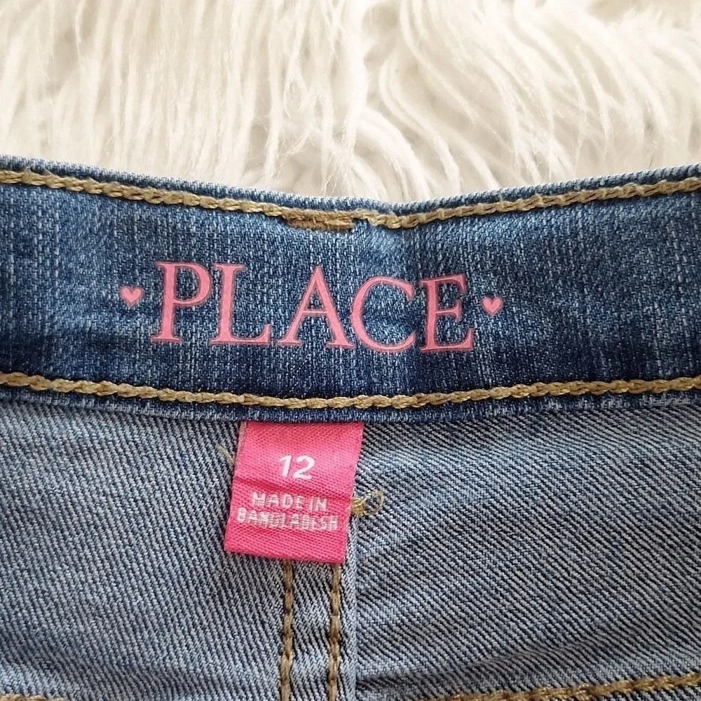 The Children’s Place Girls Denim Skimmer Shorts